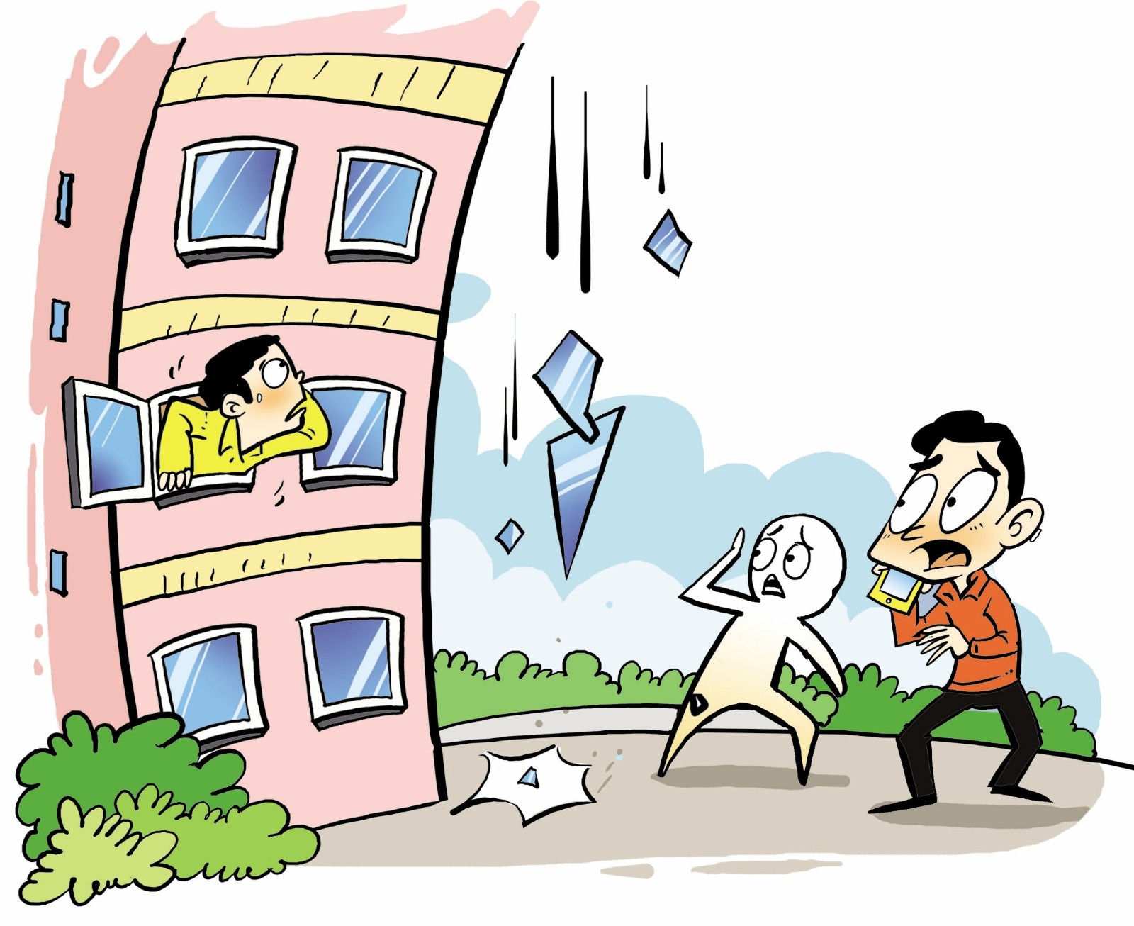 高空墜下三把刀，不只是可以賠錢了事的民事糾紛